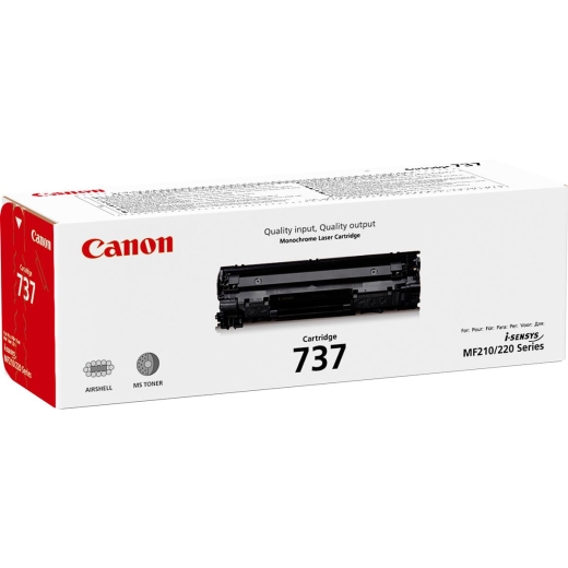 Toner Canon 737 BK black 2100 Seiten