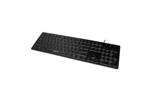 Logilink Beleuchtete Tastatur LED Regenbogenbeleuchtung