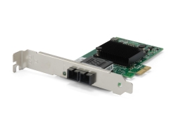 LevelOne GE Netzwerkkarte PCIe1x/1xMulti-Mode SC silber