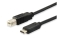 Equip USB2.0 Druckerkabel USB-C->USB-B St/St 1.00m schwarz Polybeutel