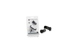 CONCEPTRONIC KFZ-Ladegerät 2-Port 2xUSB-A +Halter 10W sw