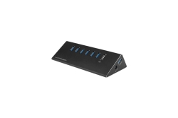 LC-Power USB-Hub 6x USB 3.0 + 1xLadefunktion LC-HUB-ALU-7B