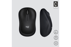 Logitech Wireless Mouse M220 silent anthracite retail
