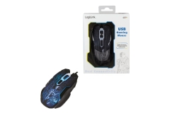Logilink Gaming Maus, USB, 6-button, 2400dpi