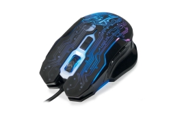 Logilink Gaming Maus, USB, 6-button, 2400dpi