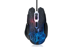 Logilink Gaming Maus, USB, 6-button, 2400dpi