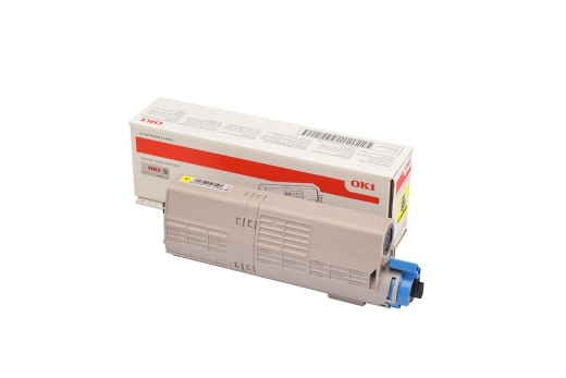 Toner OKI C532 yellow 6.000 Seiten 46490605