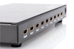 DIGITUS Splitter HDMI 1x8 225MHz 3D schwarz