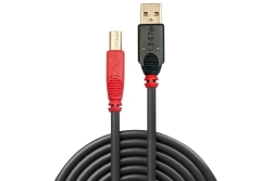 LINDY USB 2.0 Aktiv-Kabel Typ A/B M/M 15m
