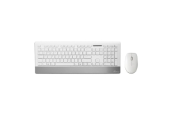 MediaRange Tastatur Highline wireless Set inkl. Maus weiss