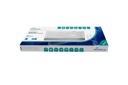 MediaRange Tastatur Highline wireless Set inkl. Maus weiss