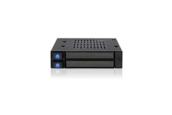 Backplane IcyDock 2x6,3cm SATAI-III/SSD/SAS MB522SP-B
