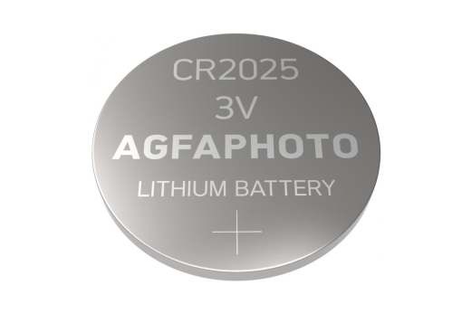 AgfaPhoto Batterie Knopfzelle CR2025 3.0V Lithium 1St.