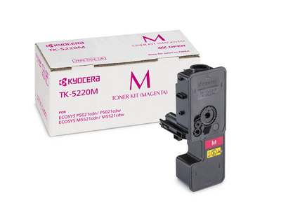 Toner Kyocera TK-5220M P5021/M5521 Serie Magenta