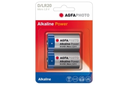AgfaPhoto Batterie Alkaline Power -D LR20 Mono 2St.