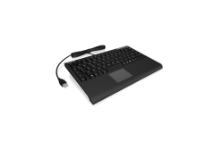 KeySonic Mini-TAS Smart-Touchpad SoftSkin, BK, ACK-540U+(UK)