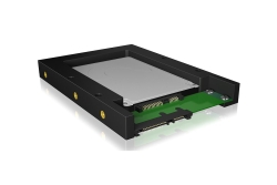 Einbaurahmen IcyBox HDD/SSD Konverter 2,5 -> 3,5 retail