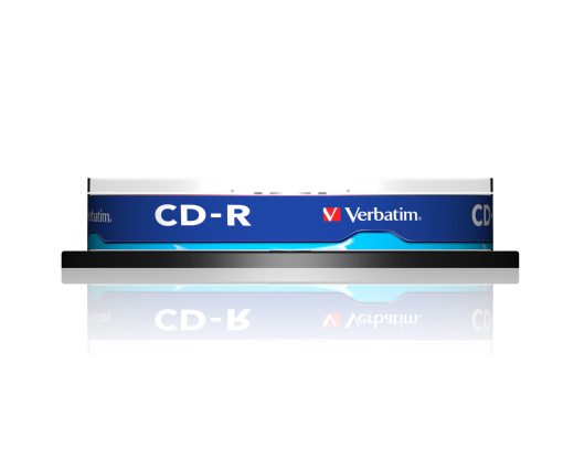 CD-R Verbatim 700MB 10pcs Pack 52x Spindel extra protection retail