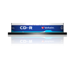 CD-R Verbatim 700MB 10pcs Pack 52x Spindel extra...