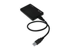Logilink Geh. 6.3cm (2,5) USB 3.0/SATA Black screwless