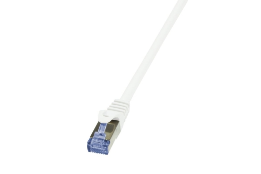 Logilink Patchkabel mit Cat7-Rohk. Primel. S/FTP weiß 0,25m