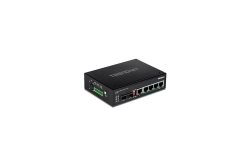 TRENDnet Industrie Switch 6 Port Gbit PoE+ DIN-Rail Metall