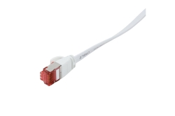 Logilink Flachpatchkabel RJ45 U/FTP Cat6A 2.00m weiß