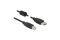 DELOCK USB Kabel A -> B St/St 0.50m schwarz