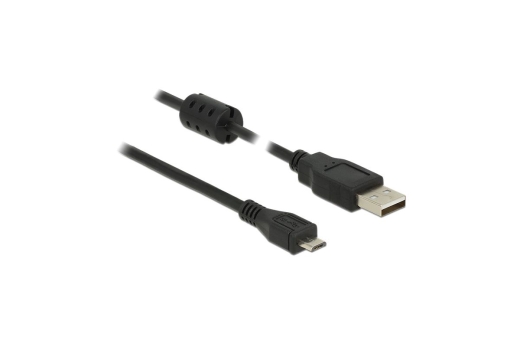 DELOCK USB Kabel A -> Micro-B St/St 1.50m schwarz
