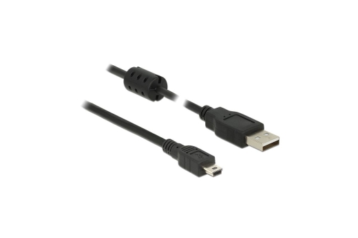 DELOCK USB KabelA -> Mini-B St/St 1.50m schwarz