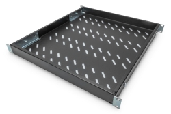 DIGITUS Fachboden 1HE 44x482x500-780mm bis 50kg schwarz vari