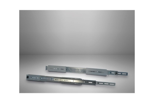Inter-Tech 20 Teleskopschienensatz für IPC Silber