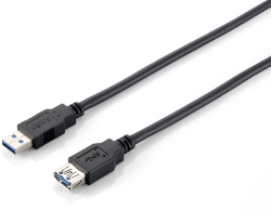 Equip Kabel USB-A3.0->A Erweiterung St/Bu 3.00m...