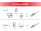 Equip Patchkabel Cat6 U/UTP 2xRJ45 0.25m beige PVC Polybeutel