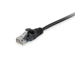Equip Patchkabel Cat6 U/UTP 2xRJ45 1.00m schwarz PVC...