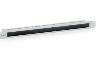 Equip 19 Bürstenblende Premium 1U RAL9005