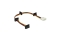 DELOCK Stromkabel Molex 4Pin -> 4x SATA 15 Pin St/Bu 0.40m