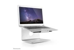 Neomounts Deskstand Laptop/IPAD-Ständer silber alu gebürstet