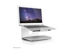 Neomounts Deskstand Laptop/IPAD-Ständer silber alu gebürstet