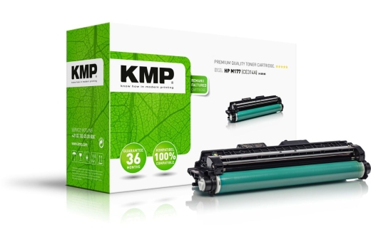 KMP Trommel HP CE314A black 14000 S. H-DR185 kompatibel