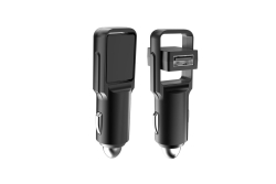 RealPower KFZ-Ladegerät Slim 2400mA 2xUSB