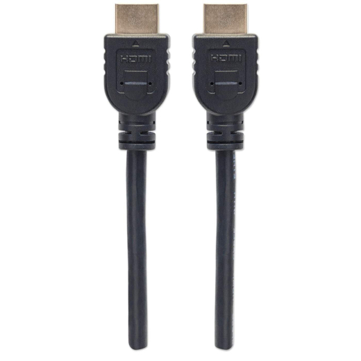 MANHATTAN HDMI-Kabel 4k@60Hz CL3 zert. geschirmt 1m