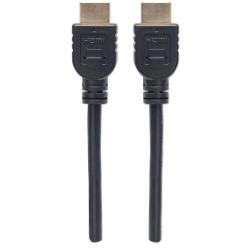 MANHATTAN HDMI-Kabel 4k@60Hz CL3 zert. geschirmt 1m