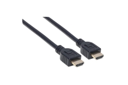 MANHATTAN HDMI-Kabel 4k@60Hz CL3 zert. geschirmt 1m