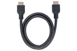 MANHATTAN HDMI-Kabel 4k@60Hz CL3 zert. geschirmt 1m