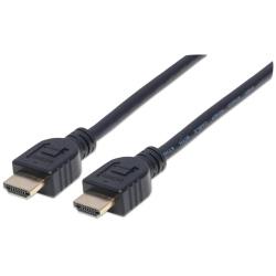 MANHATTAN HDMI-Kabel 4k@60Hz CL3 zert. geschirmt 5m