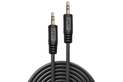LINDY Audiokabel 3.5mm/3m 3.5 mm-Klinke m/m vergoldet