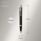 PARKER 1931665 IM Kugelschreiber | Schwarze Lackierung mit Chromzierteilen | Mittlere Spitze | Blau | Geschenkbox