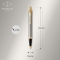 Parker IM Kugelschreiber | Brushed Metal | Mittlere Spitze | Blau
