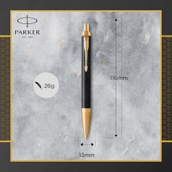 Parker IM Kugelschreiber | Premium Black | Mittlere...